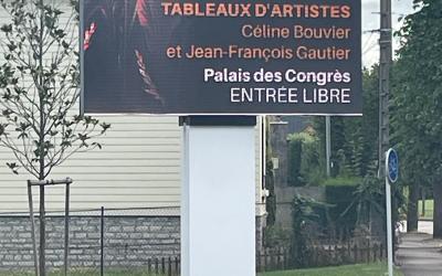 affiche de l'exposition de juillet 2023